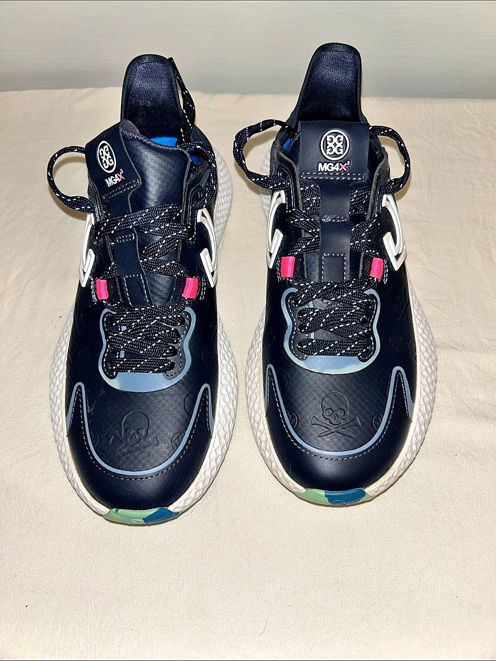 G/Fore GFORE G4 MG4x2 Debossed Skull T Golf Shoes Sneakers Women's
